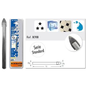 Broca para cristal blue master 10mm blister bc90010b