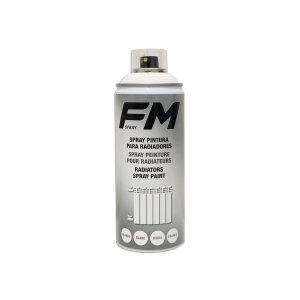 Spray pintura radiadores blanco ral 9010 fm 400 ml