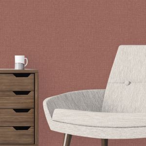 Papel pintado texturizado tnt esterilla terracotta
