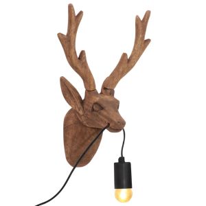vidaXL lámpara de pared con forma de animal 25 w E27 28x20x40 cm