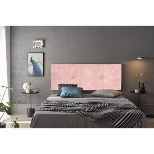 Cabecero dalia tela nido salmon 190