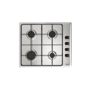 Placa teka hlx 640 nat diseño kronos 4 fuegos mandos laterales