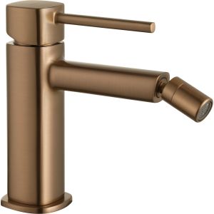 Monomando bidé toscana oro rosa cepillado [ imex® ]