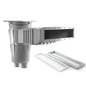 Skimmer infinity tipo espejo para hormigón hayward