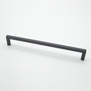 Tirador para mueble zamac e 192 mm negro mate