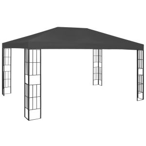 vidaXL cenador gris antracita 3x4 m