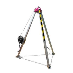 Tripode de seguridad altura max. 2,50m + rescatador 20m