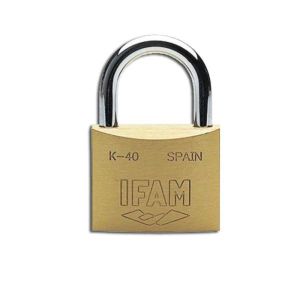 Candado de latón ifam k-70 con llaves iguales