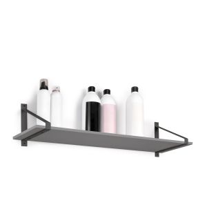 Juego de soportes para estante de madera shelf con forma