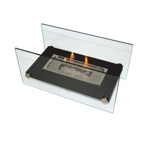 Chimenea de sobremesa de etanol en metal