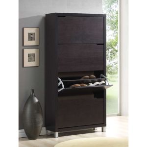 Zapatero 4 puertas kubox diseño moderno y funcional