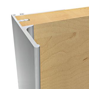 Perfil tirador aluminio lia 2,60 plata mate