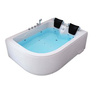 Bañera de hidromasaje blue ocean xl 180x120 cm – izquierda, 2 personas