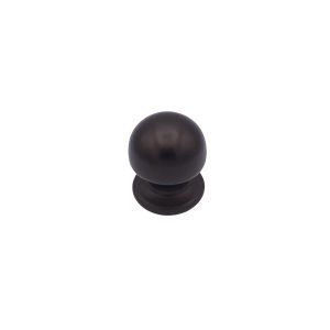 Pomo fijo de puerta, lote de 6, d: 50 mm, aluminio, fijación rápida
