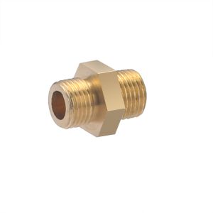 Conector roscado macho igual (1/8)