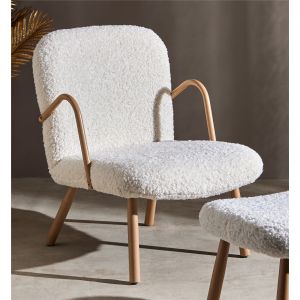 Butaca reclinable akin borrego largo 65x70x82 cms