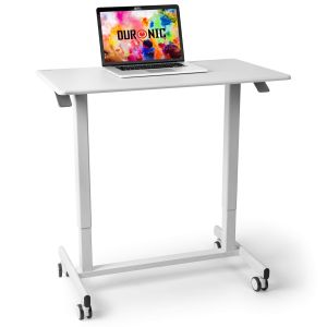 Duronic tm03t escritorio ajustable 73-107cm - trabajo pie/sentado 88x50cm
