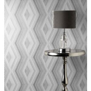 Papel pintado gaulan lavable geométrico moderno rombo zigzag 5.23m²