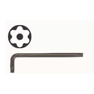 Llave acodada torx seguridad serie larga med.torx t-10