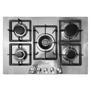 Placa de cocción a gas - gurari - fq755vtgc - 75 cm - 4,0 kw wok - inox