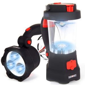 Duronic hurricane farol recargable usb y dinamo - lámpara emergencia LED