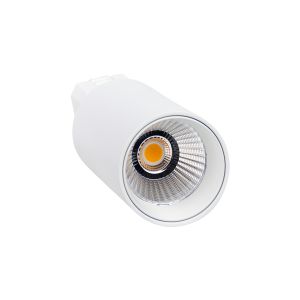 Proyector LED de carril klynder supra 30w 2600lm 4000k blanco 30000h secom