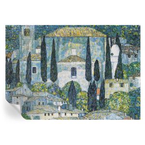 Murales autoadhesivos casas de ciprés 208x146 tulup
