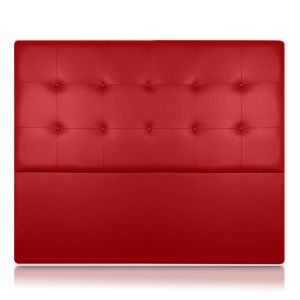 Cabeceros atenea tapizado polipiel rojo 145x120 de sonnomattress