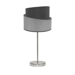Hara table lamp 1xe14 nickel