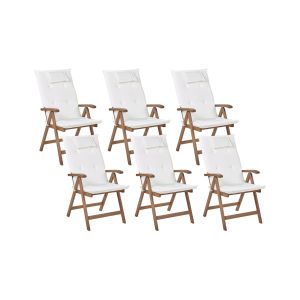 Silla de jardín blanco crema amantea