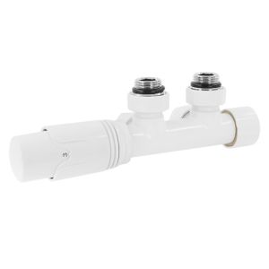 Kit de conexión central termostato 50mm blanco ecd germany