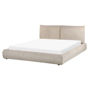 Cama pana vinay 160 x 200 cm gris pardo