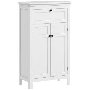 Mueble de baño 60x30x102.5 cm mdf color blanco Homcom, hogar - baño