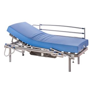 Eris cama articulada +colchón sanitario hr+barandillas-105cmx190cm-mando c