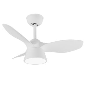 Ventilador de techo LED "cúbico" regulable con control remoto (36w 3cct 268