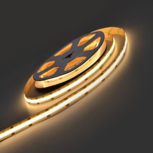 Tira LED cob 24v 12w/m, 1600 LEDs, luz neutra 4200k, 6750 lm, 8mm