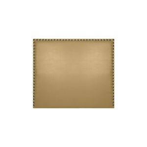 Cabecero lirio polipiel oro 115