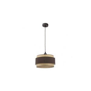 CoLGante kandy 1xE27 natural/marron regx40x40 cm