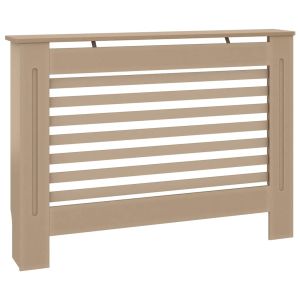 vidaXL cubierta para radiador mdf 112x19x81,5 cm