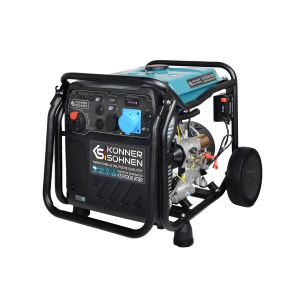 Generador inverter gasolina Könner & Söhnen KS 8100iE ATSR 8500W