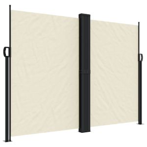 vidaXL toldo lateral retráctil crema 180x600 cm