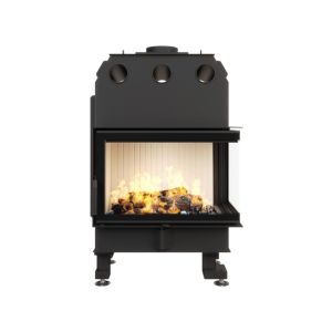 Chimenea de esquina inserto apertura derecha energy 75x50x47 (15,1 kw) eco
