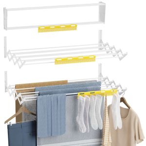 Newlux tendedero plegable pared wall v80 9m blanco