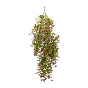 Bonerva | planta artificial colgante orquídea morada