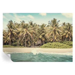 Murales autoadhesivos playa tropical 208x146 tulup