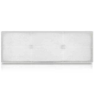 Cabeceros poseidón tapizado polipiel blanco 210x50 de sonnomattress