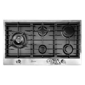Placa de cocina a gas - gurari - ty905vpgc - 90 cm - 5 quemadores - 4,0 kw