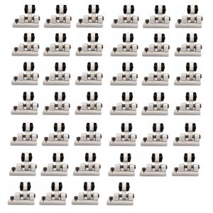 Polea rodamiento para guía de pérgola blanca (40 unidades)