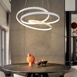 Nettlife lámpara colgar LED blanco 50x50
