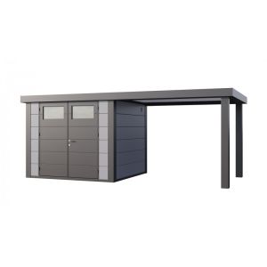 Caseta jardin nh6 c apoyo abierto grande a der | gris claro | novo habitat